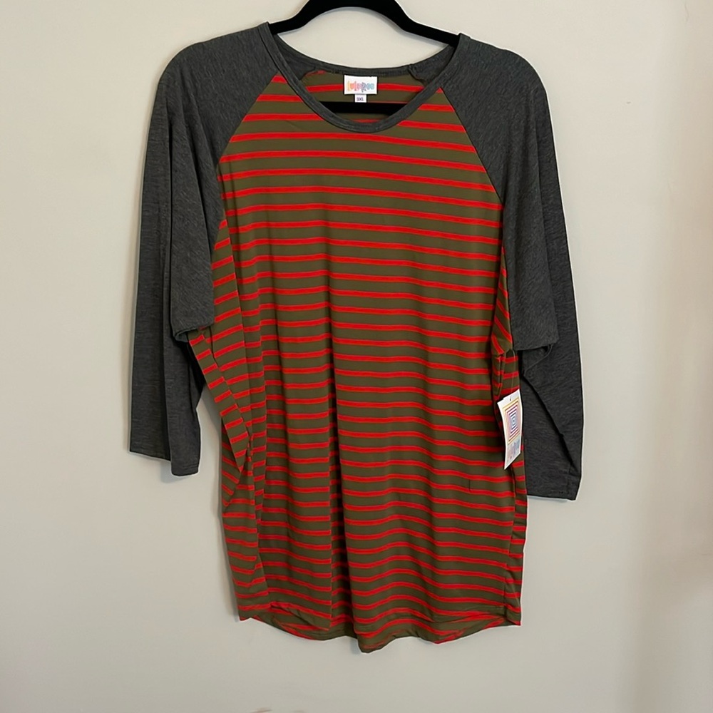 3XL Striped LuLaRoe Randy Tee